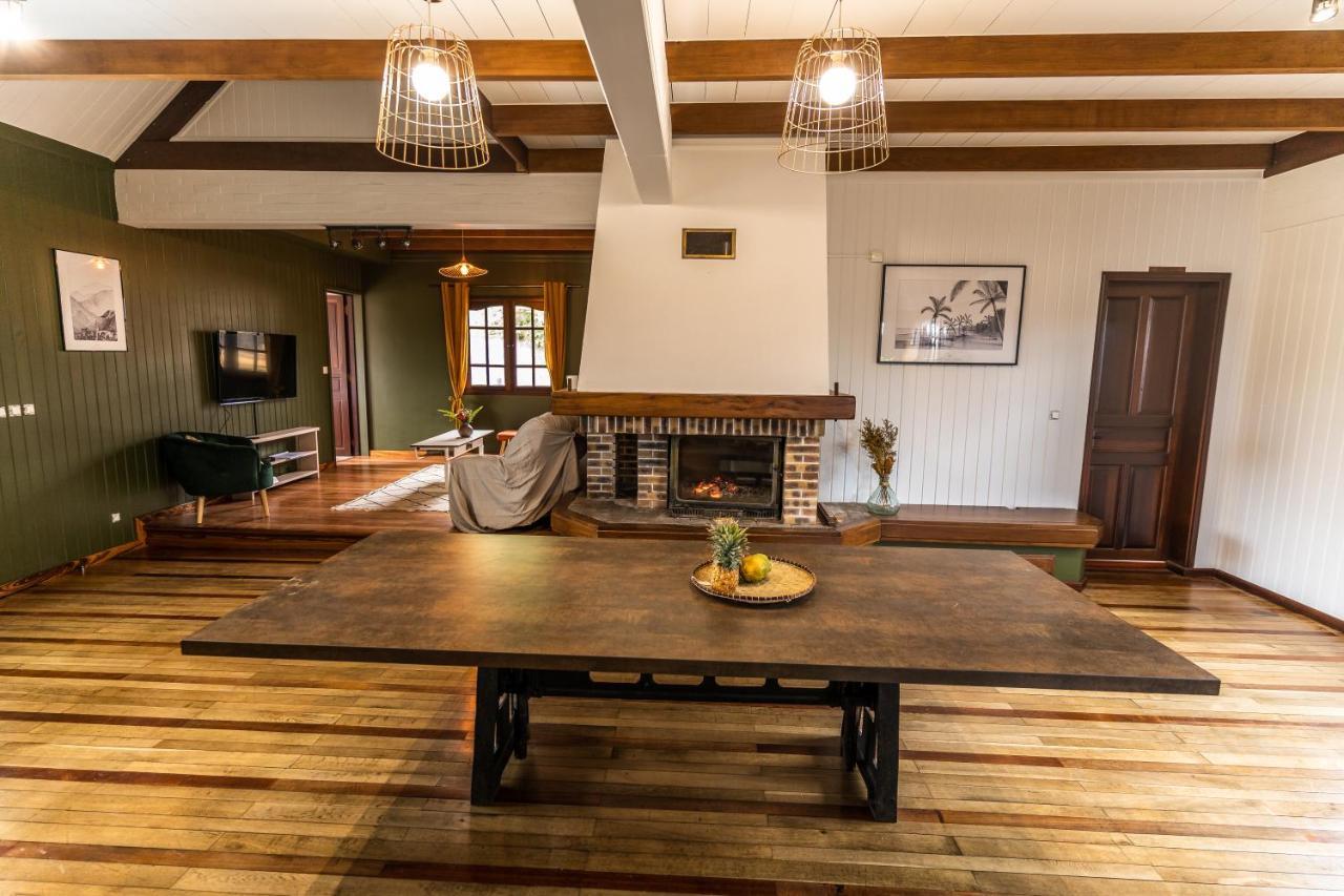 Magnifique Villa Creole Villa Ti Bout Bois Avec Cheminee Au Tevelave Les Avirons Bagian luar foto